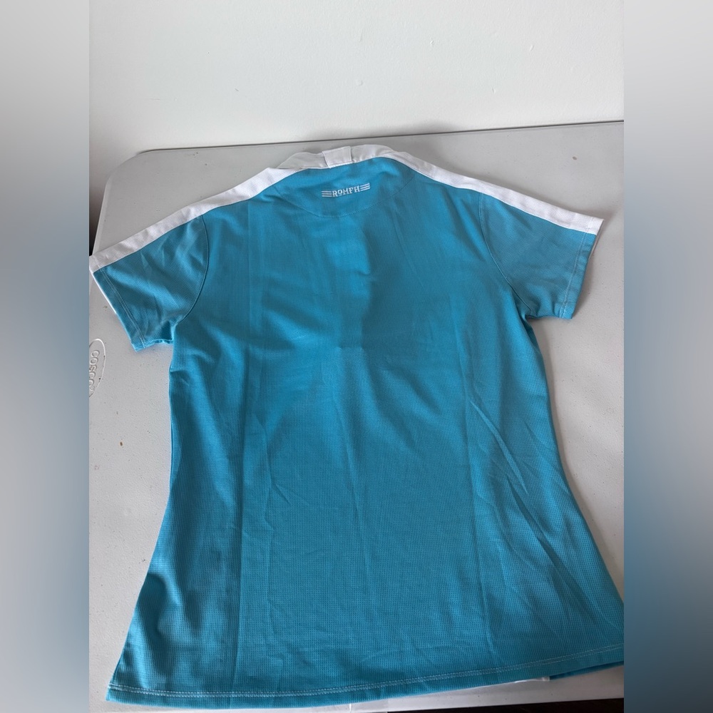 Romfh Ladies' Quarter-Zip Short Sleeve -0444 - Picture 4 of 7